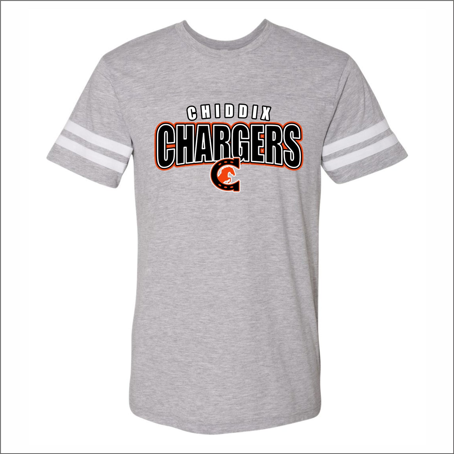 Chiddix Spiritwear Vintage Football T-shirt - Design A
