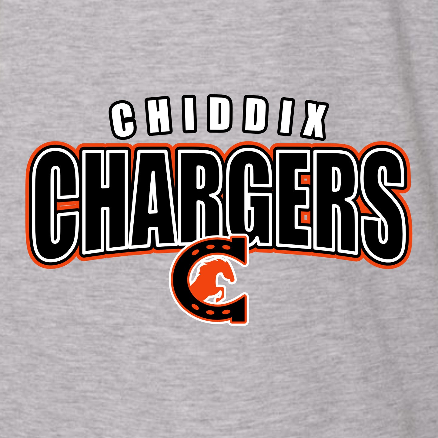 Chiddix Spiritwear Vintage Football T-shirt - Design A