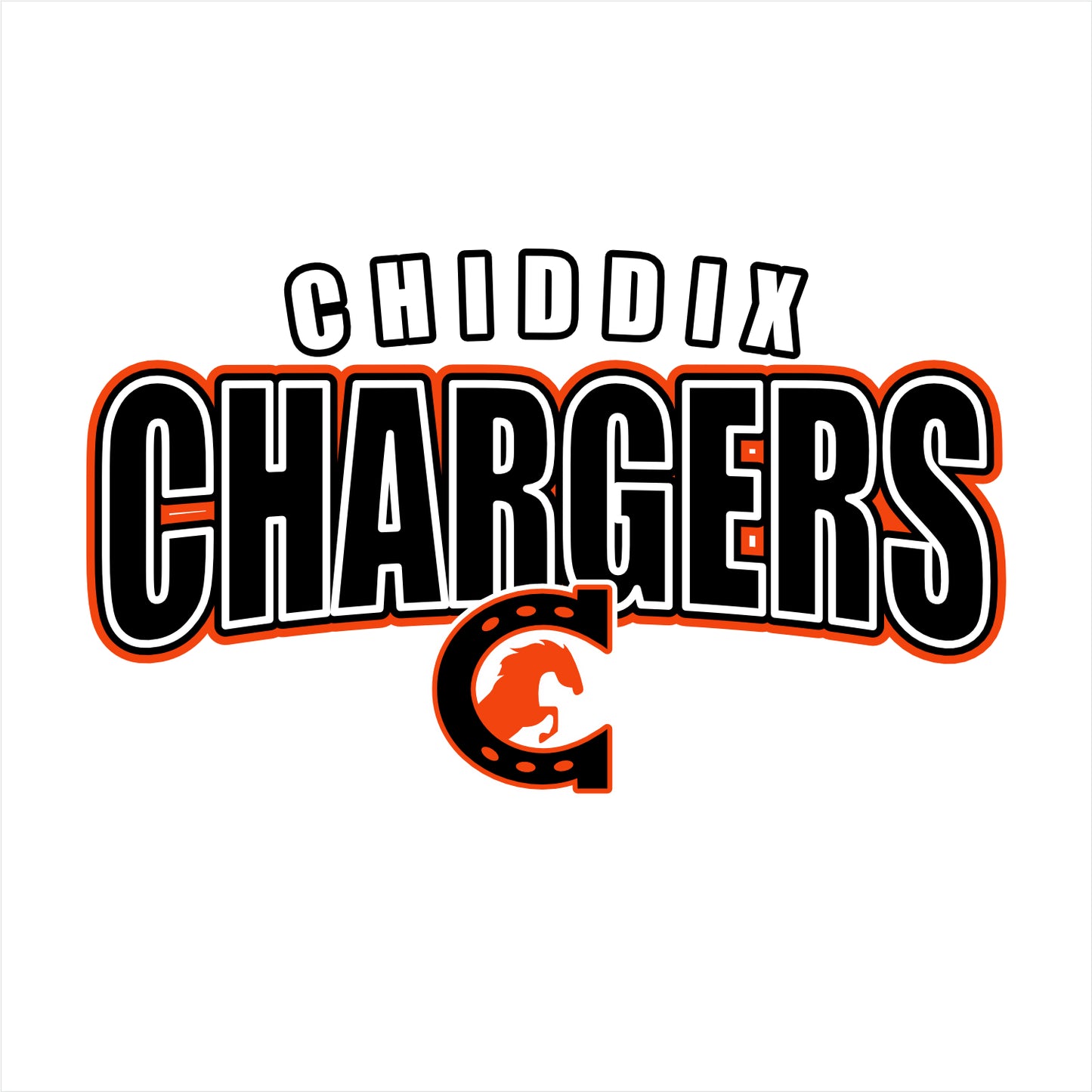Chiddix Spiritwear Hooded Sweatshirt - Design A