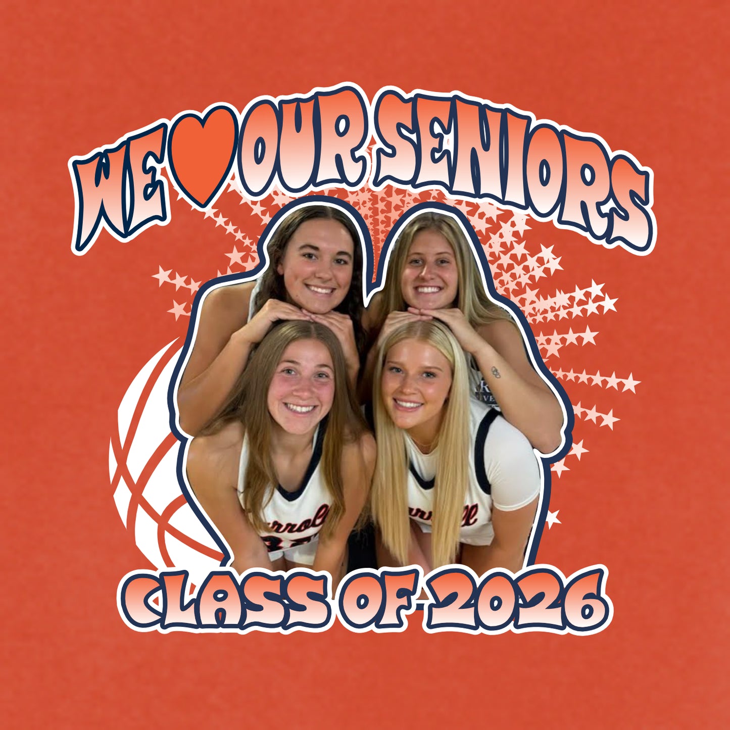 Carroll Women's Basketball Fan Favorite Long Sleeve Tee