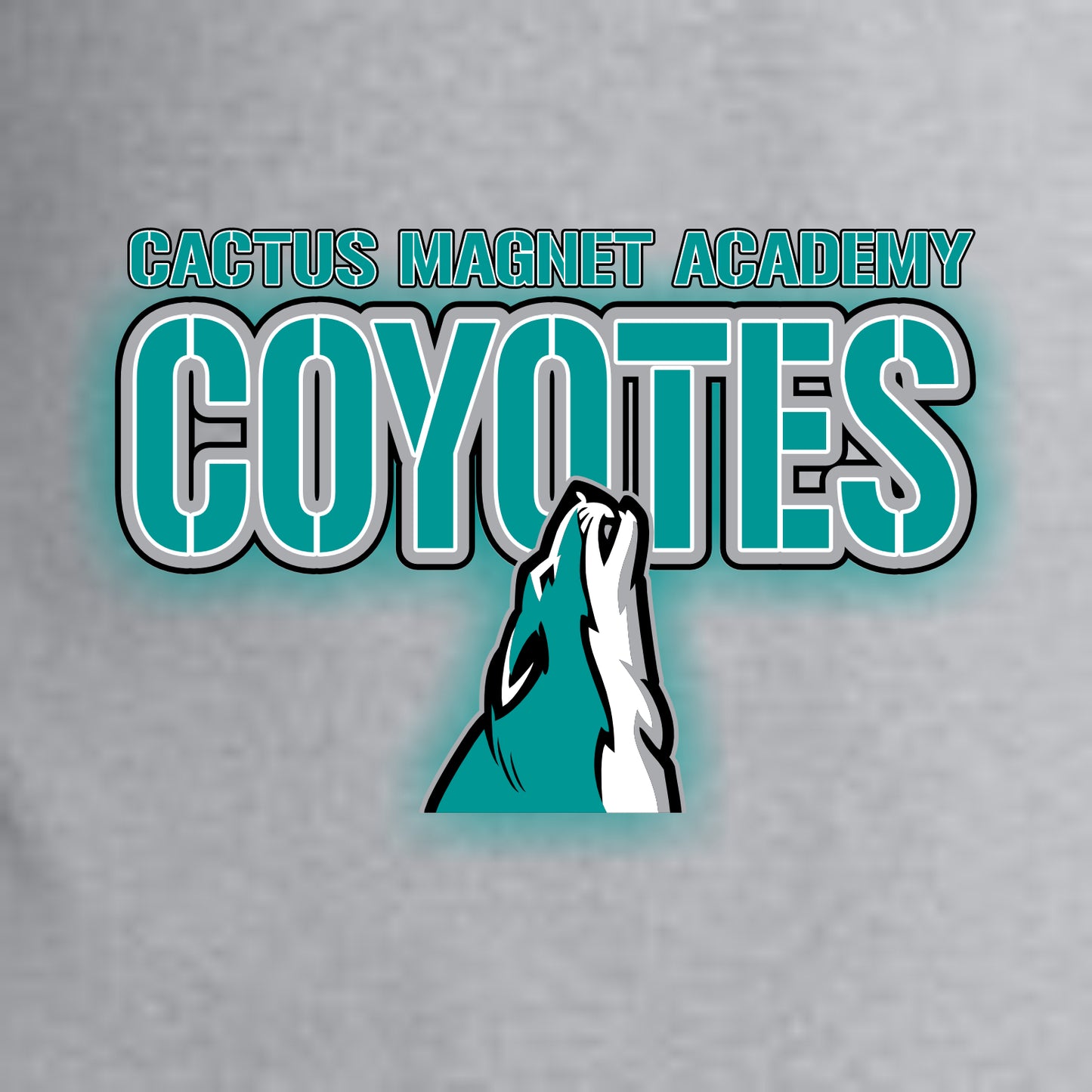 Cactus Magnet Academy Hooded Sweatshirt - Design A