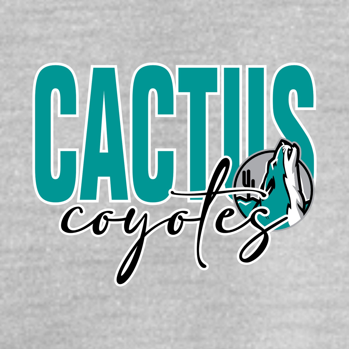 Cactus Magnet Academy Hooded Sweatshirt - Design B