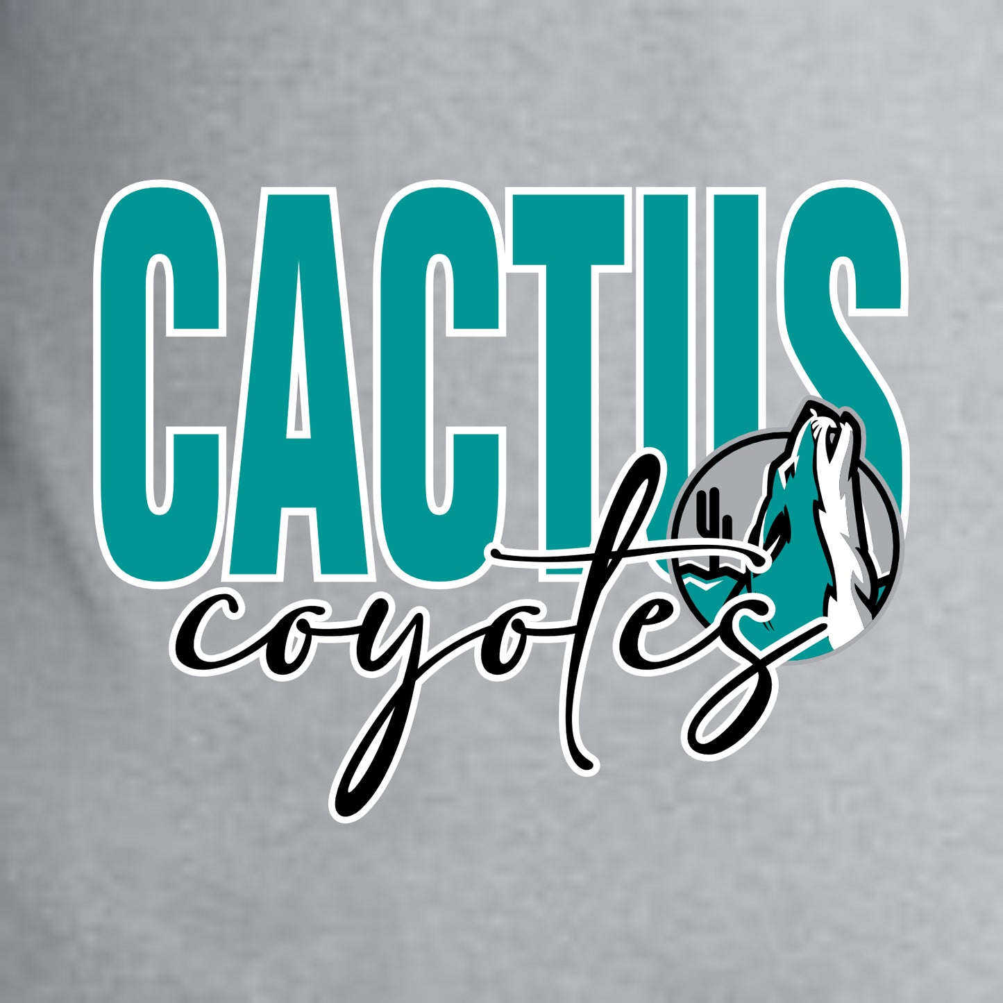 Cactus Magnet Academy Short Sleeve T-shirt - Design B