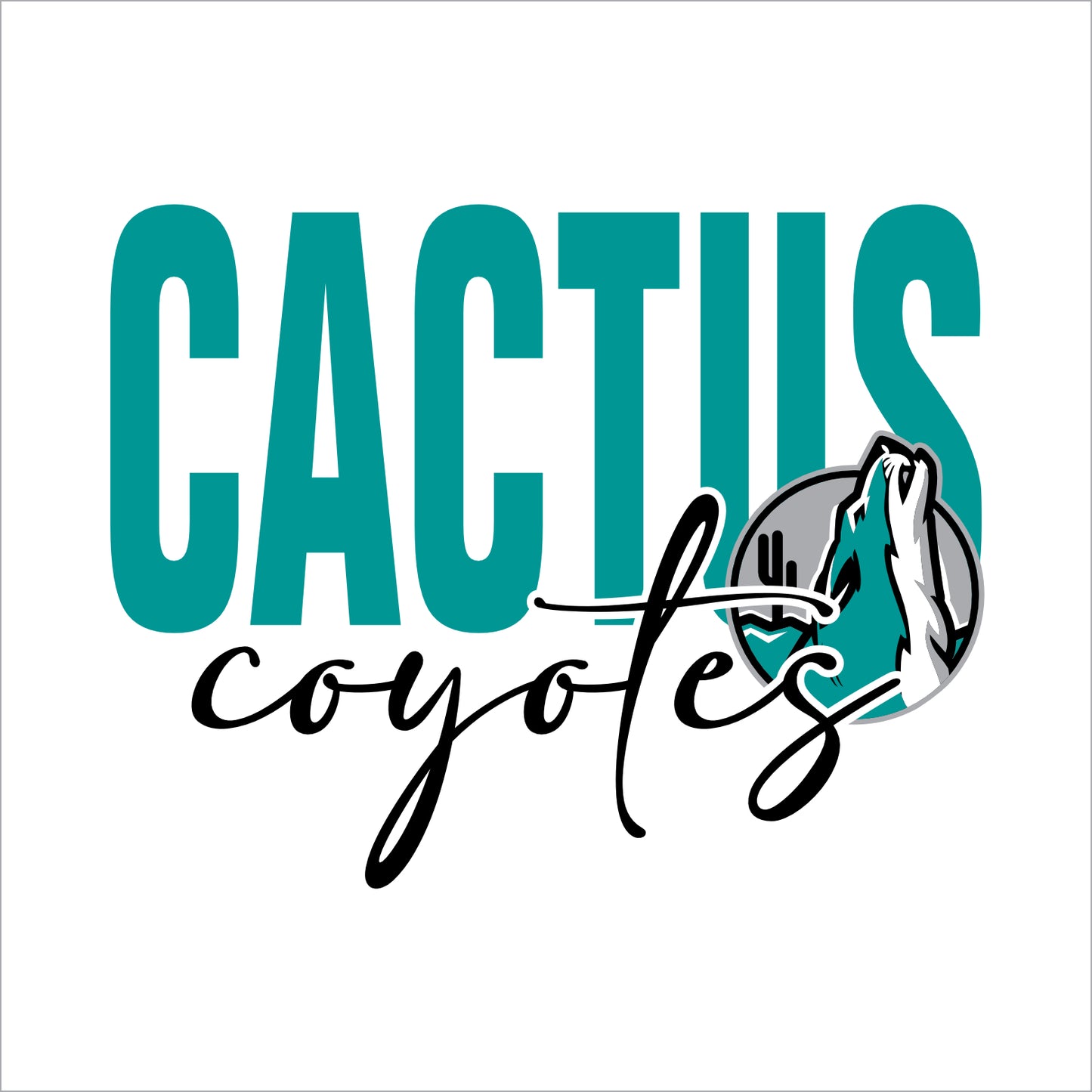 Cactus Magnet Academy Short Sleeve T-shirt - Design B