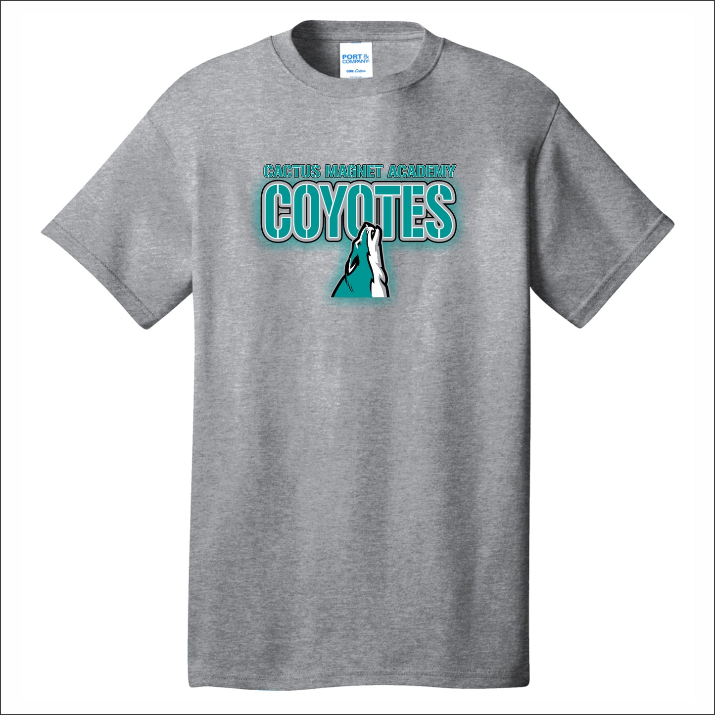 Cactus Magnet Academy Short Sleeve T-shirt - Design A