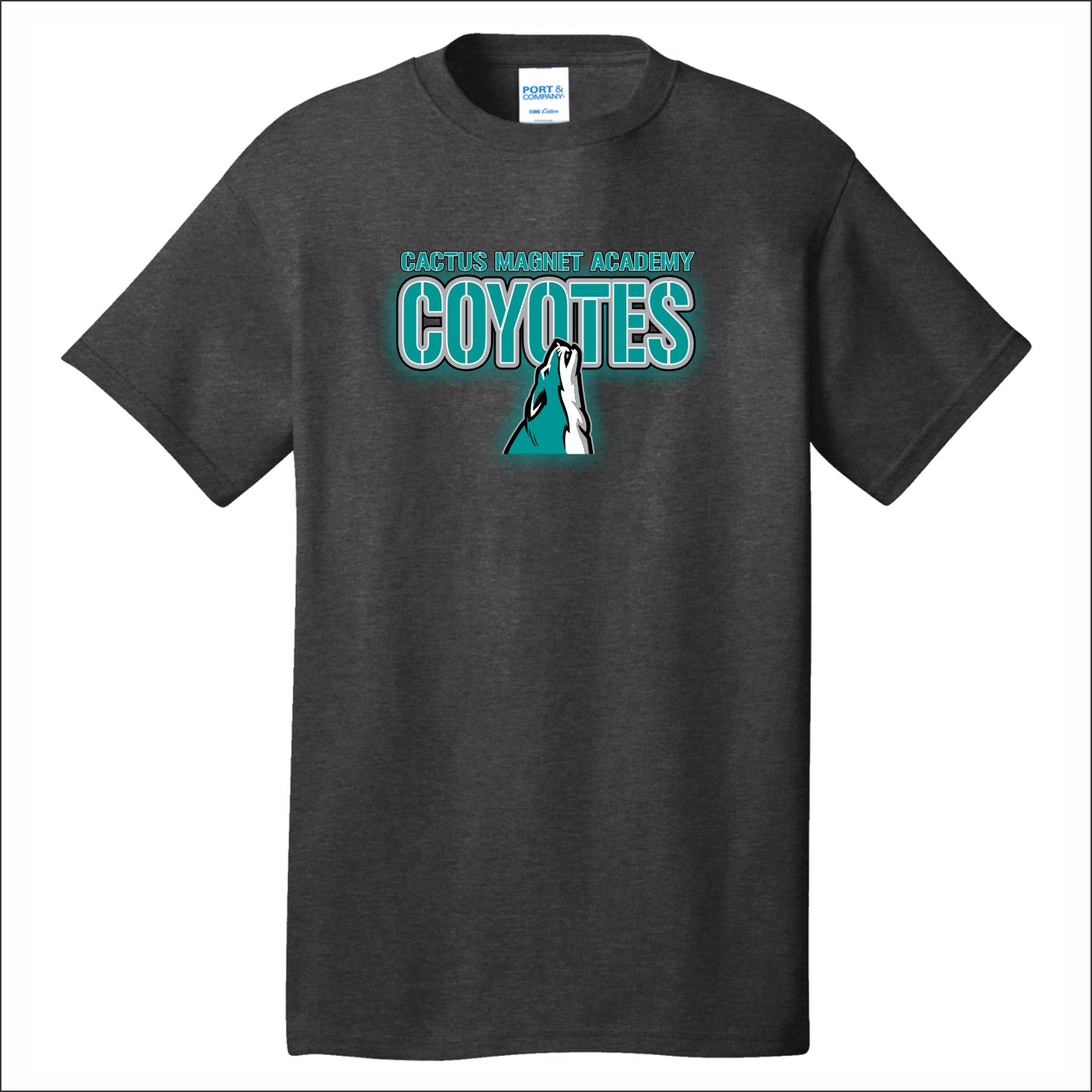 Cactus Magnet Academy Short Sleeve T-shirt - Design A