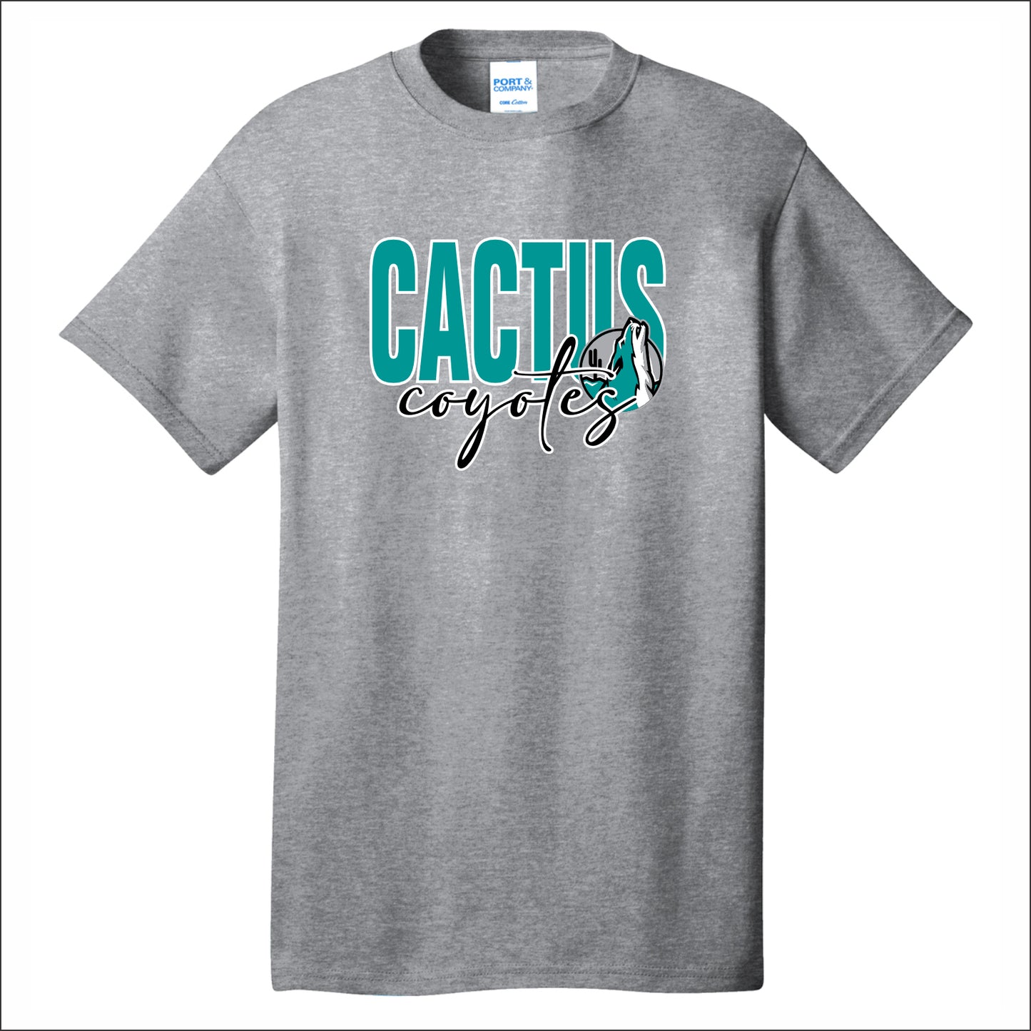 Cactus Magnet Academy Short Sleeve T-shirt - Design B