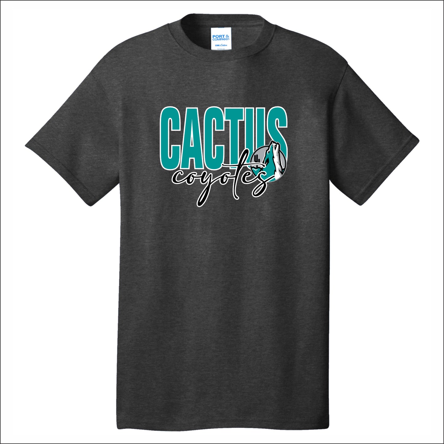 Cactus Magnet Academy Short Sleeve T-shirt - Design B