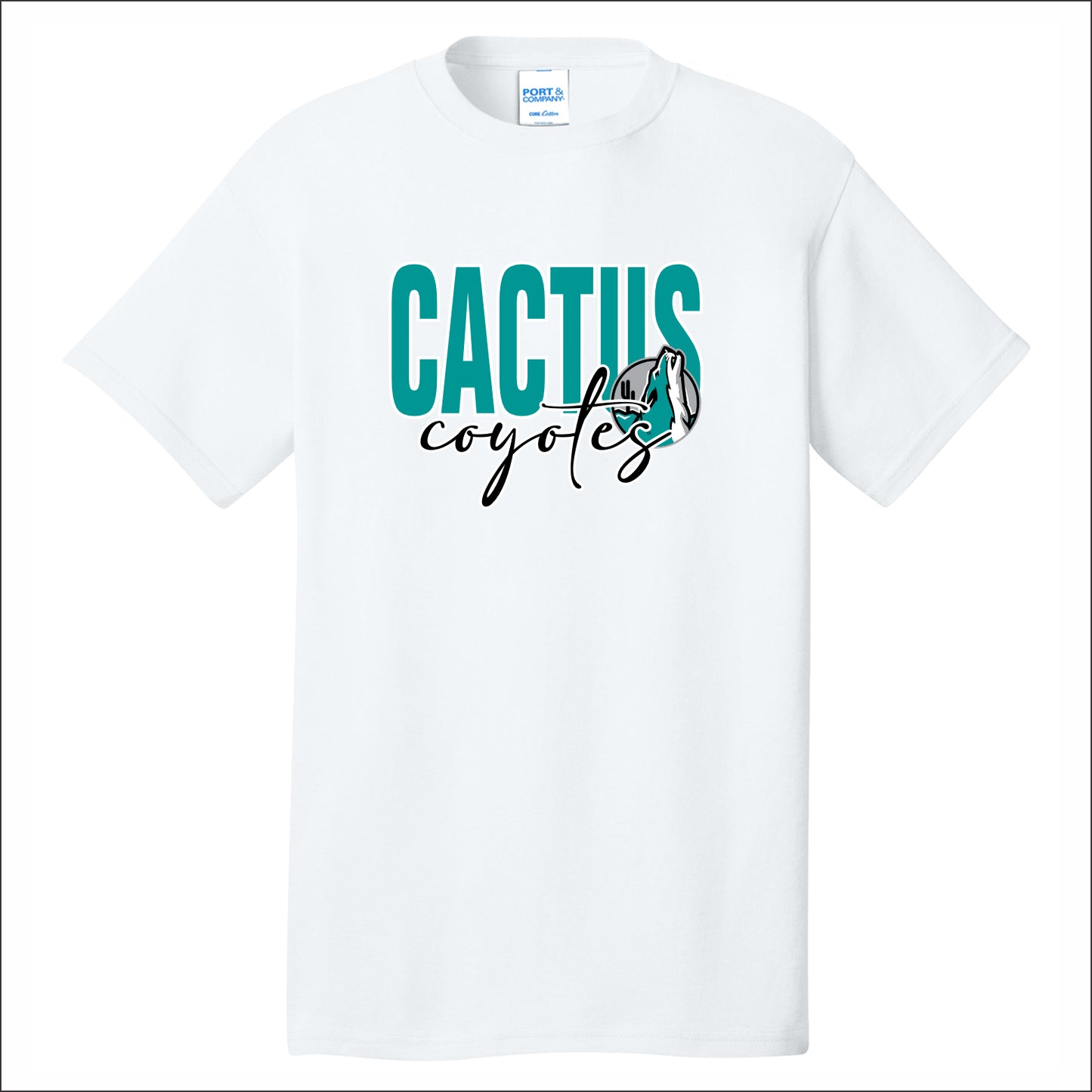 Cactus Magnet Academy Short Sleeve T-shirt - Design B