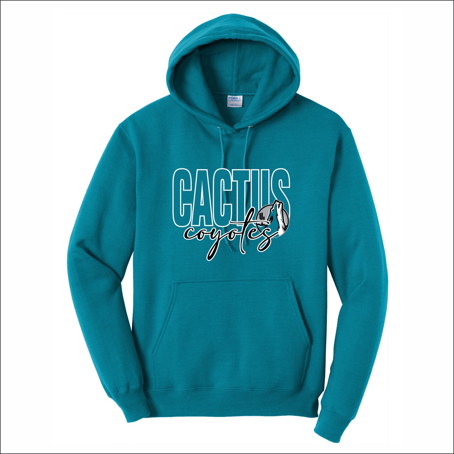 Cactus Magnet Academy Hooded Sweatshirt - Design B