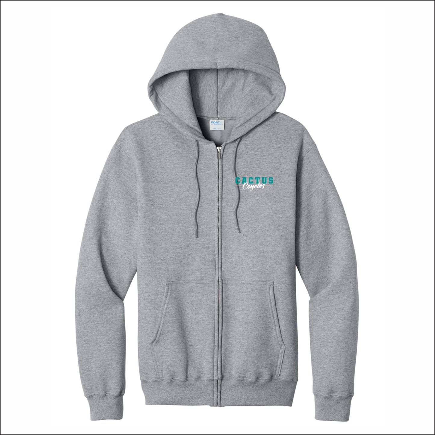 Cactus Magnet Academy Full-Zip Hooded Sweatshirt
