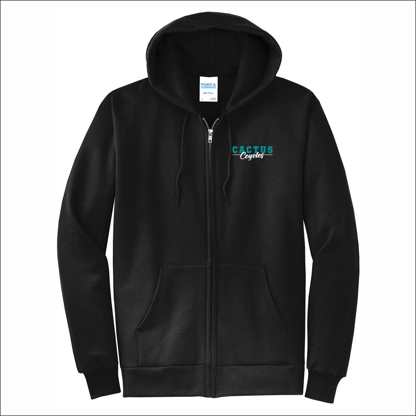Cactus Magnet Academy Full-Zip Hooded Sweatshirt