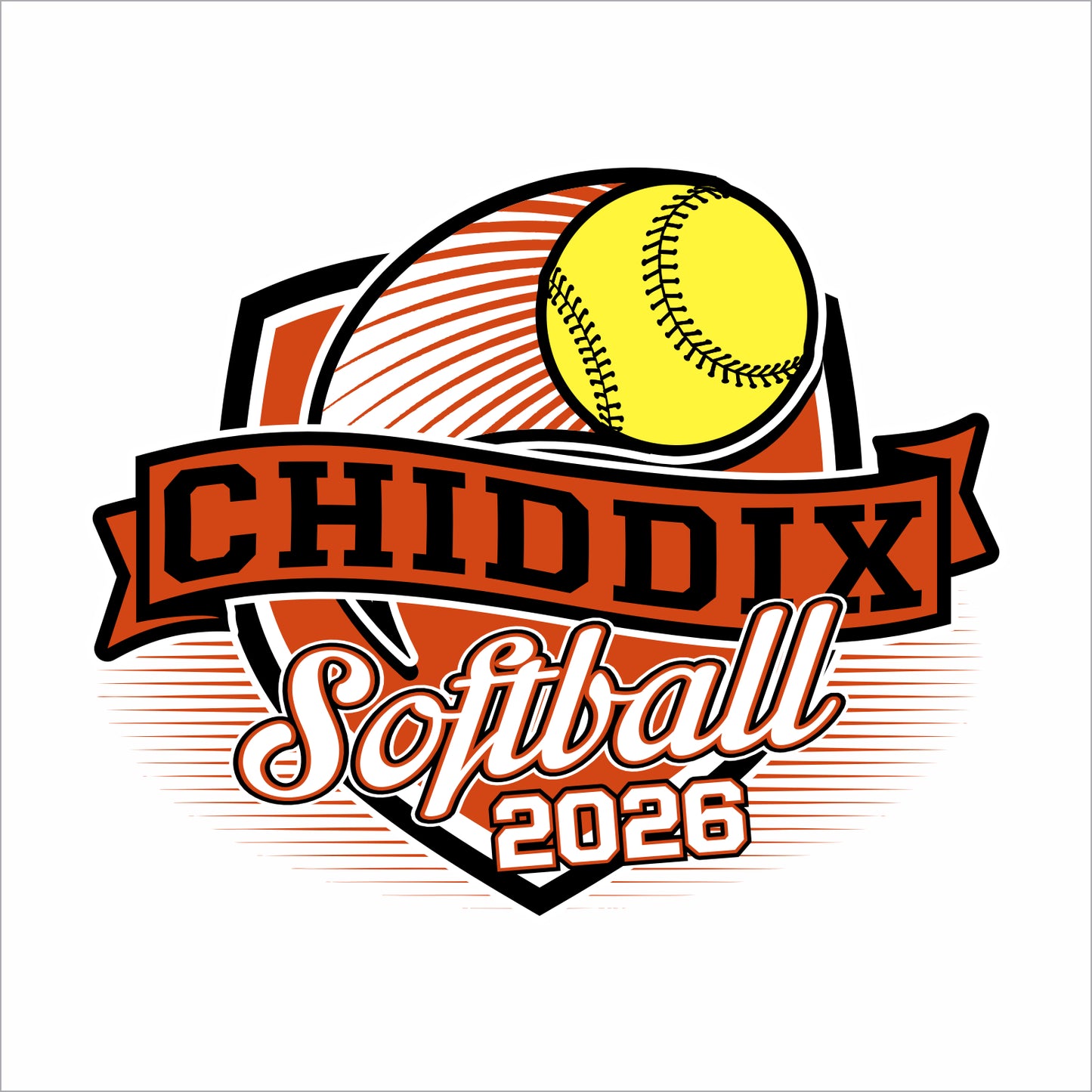 CJHS Softball Crewneck Sweatshirt
