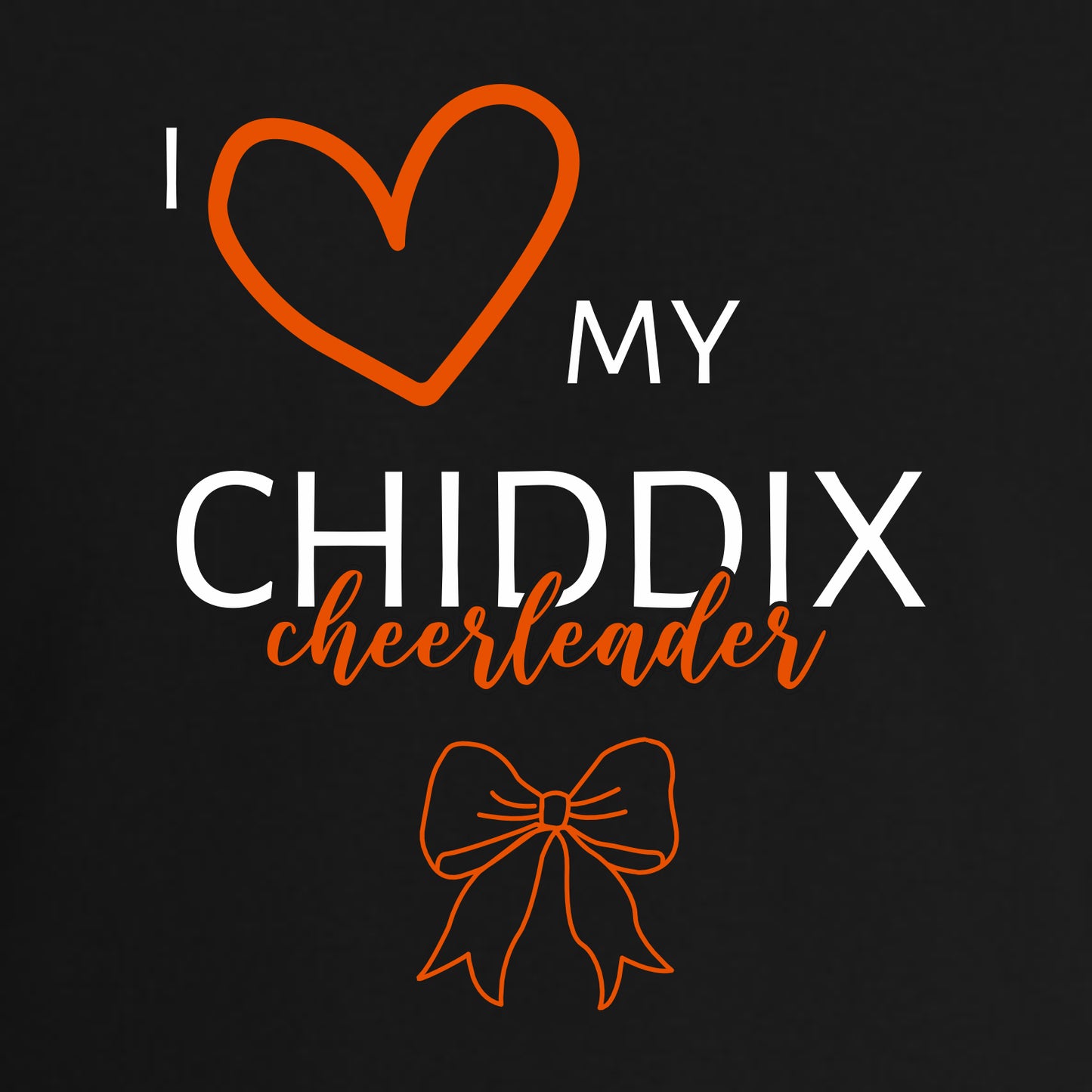 Chiddix Cheer Short Sleeve T-shirt - Design B