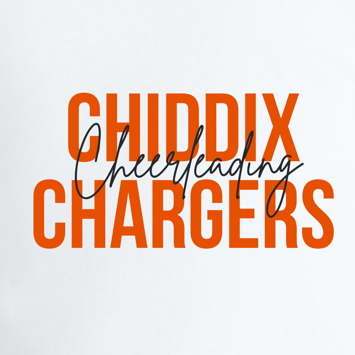 Chiddix Cheer Short Sleeve T-shirt - Design D