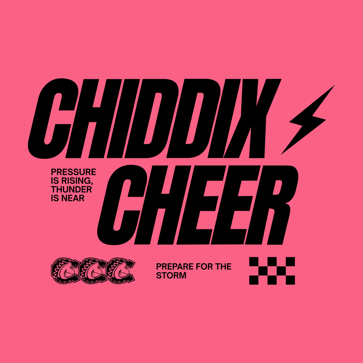 Chiddix Cheer Crewneck Sweatshirt - Design A
