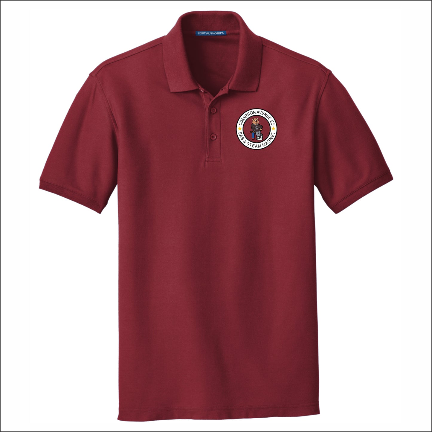 Cimarron Ave Elem Classic Pique Short Sleeve Polo Shirt