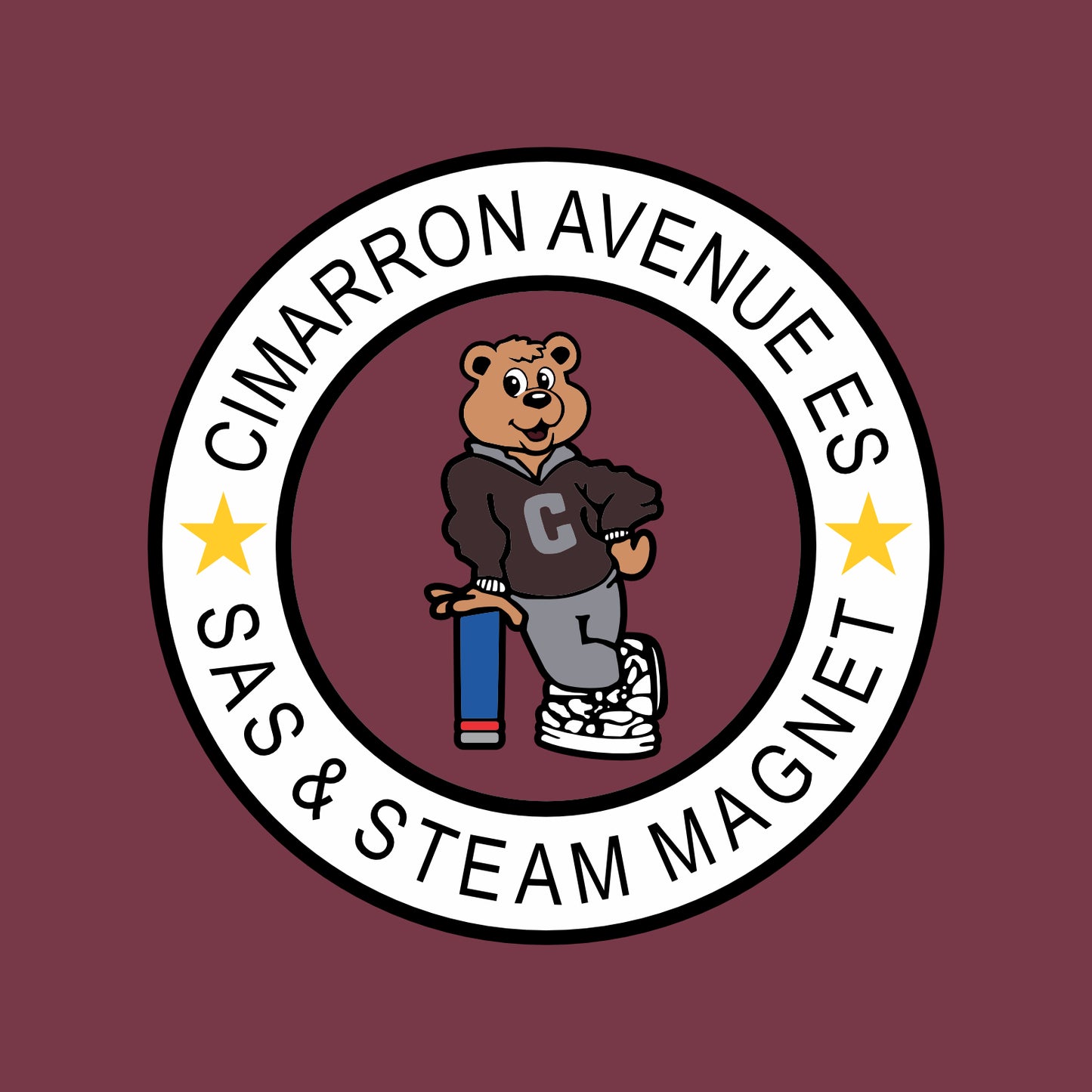 Cimarron Ave Elem Full-Zip Hooded Sweatshirt
