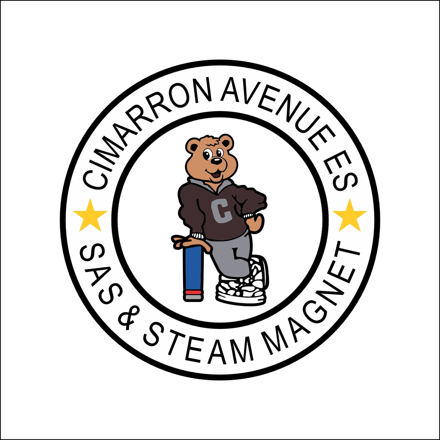 Cimarron Ave Elem Classic Pique Short Sleeve Polo Shirt