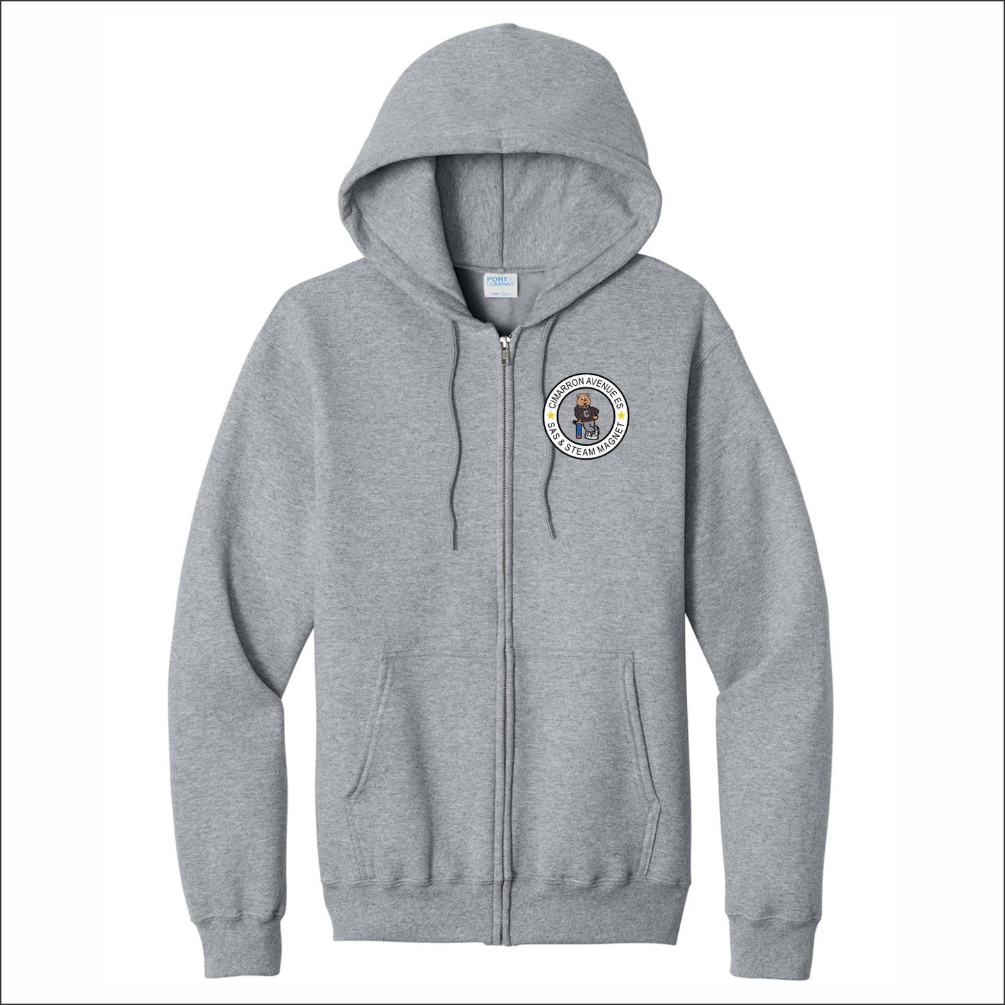 Cimarron Ave Elem Full-Zip Hooded Sweatshirt