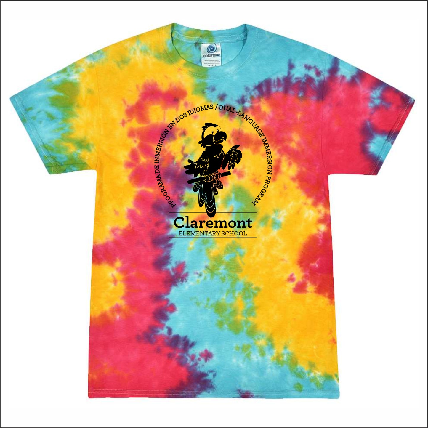 Claremont Immersion Multicolor Tie-Dye T-shirt