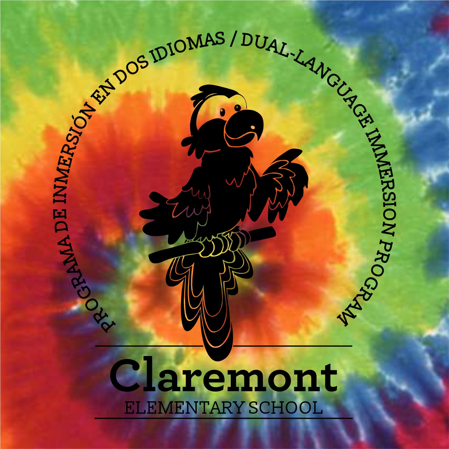 Claremont Immersion Multicolor Tie-Dye T-shirt