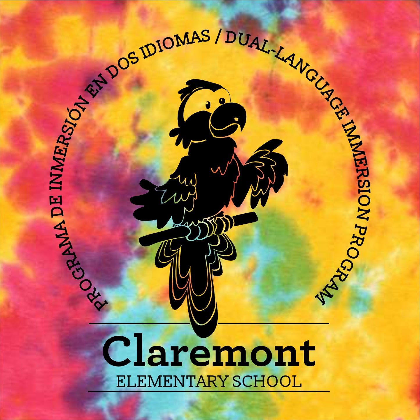 Claremont Immersion Multicolor Tie-Dye T-shirt
