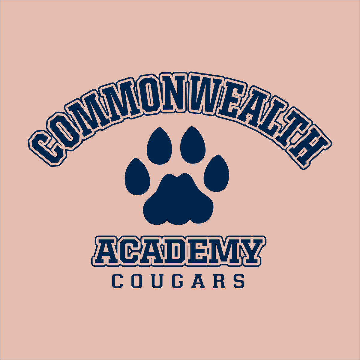 Commonwealth Academy Softstyle Hooded Sweatshirt - Des. A