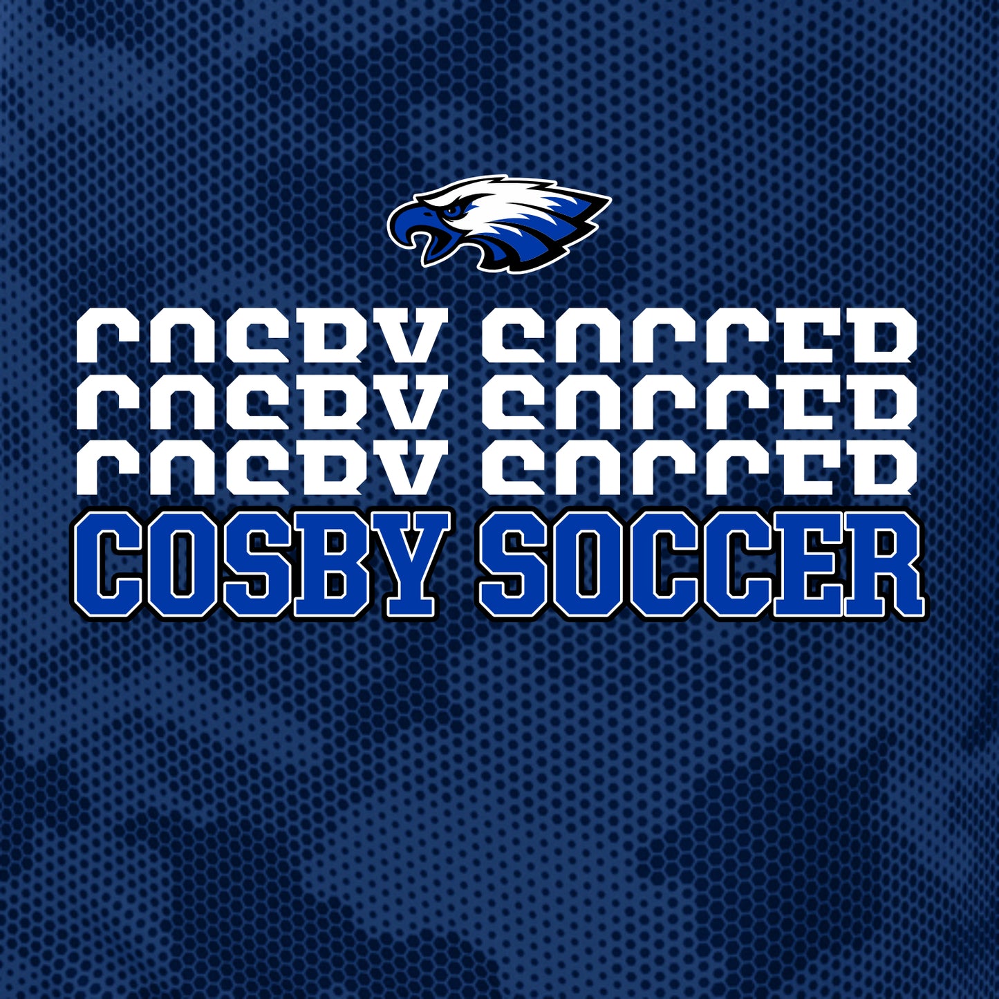 Cosby Ladies Soccer CamoHex Performance T-shirt