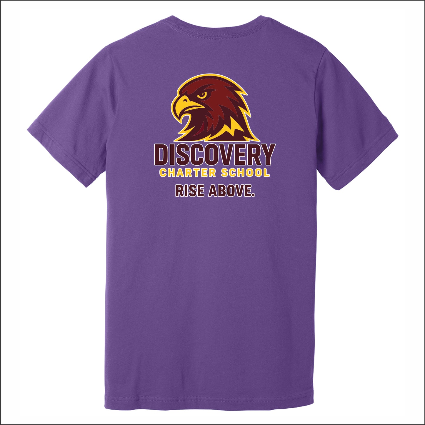 Discovery Charter Soft Jersey Short Sleeve T-shirt - Purple