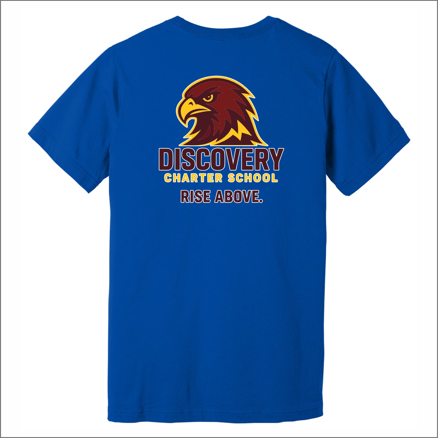 Discovery Charter Soft Jersey Short Sleeve T-shirt - Blue
