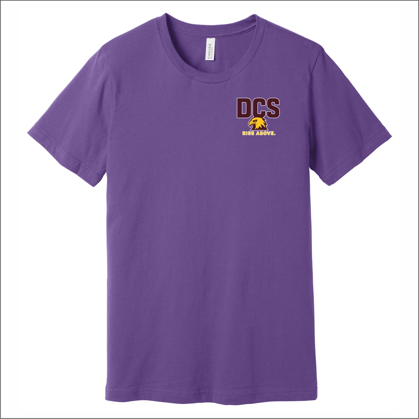 Discovery Charter Soft Jersey Short Sleeve T-shirt - Purple