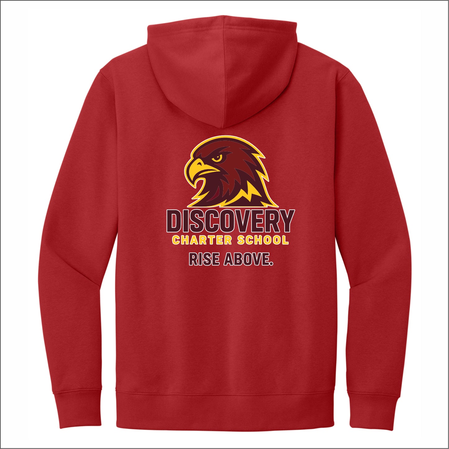Discovery Charter VIT Hooded Sweatshirt - Red