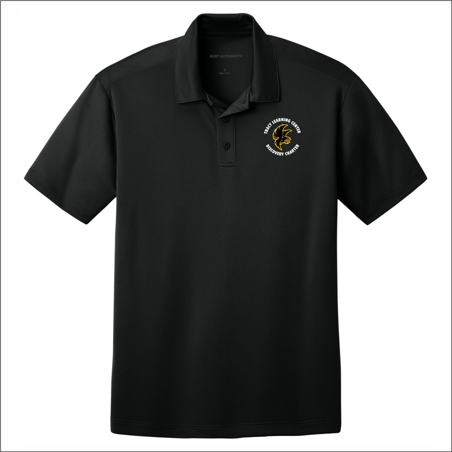 Discovery Charter STAFF Performance Short Sleeve Polo Shirt