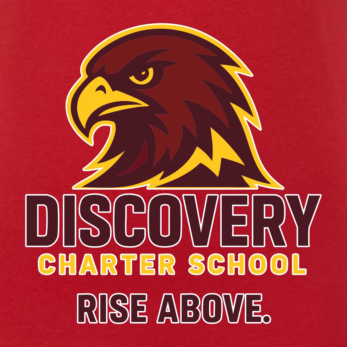 Discovery Charter Soft Jersey Short Sleeve T-shirt - Red