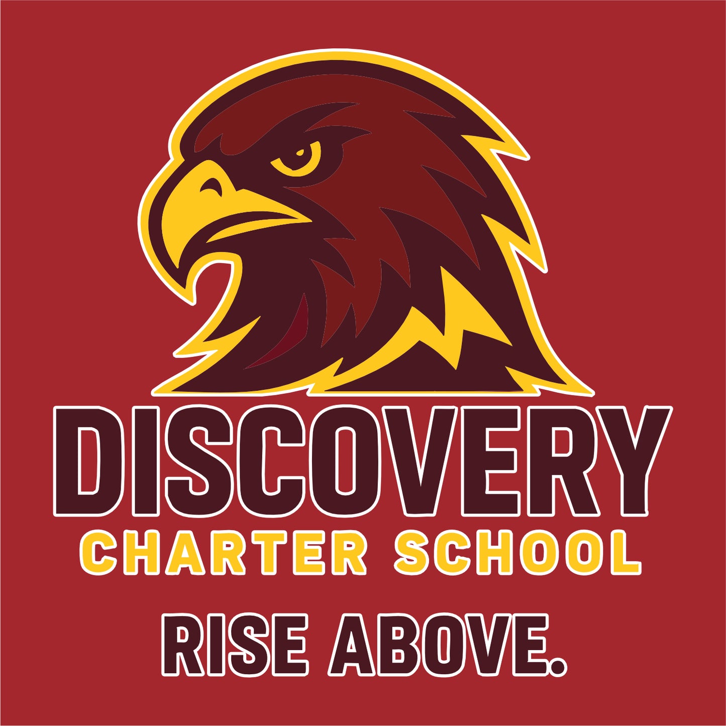 Discovery Charter VIT Hooded Sweatshirt - Red