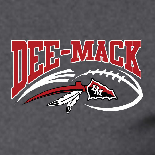 Dee-Mack JFL Performance Sport-Tek Colorblock 1/4 Zip Hooded Sweatshirt