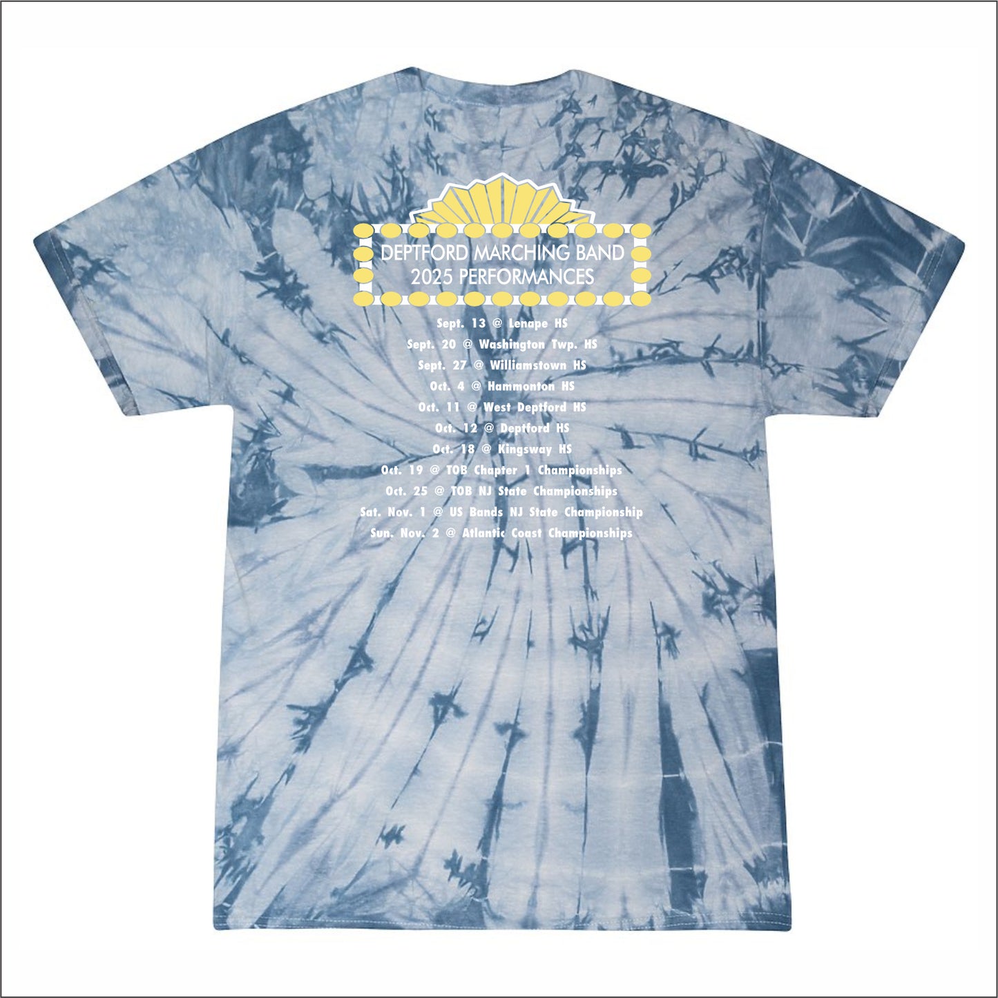 Deptford Band SHOW Tie-Dye T-shirt