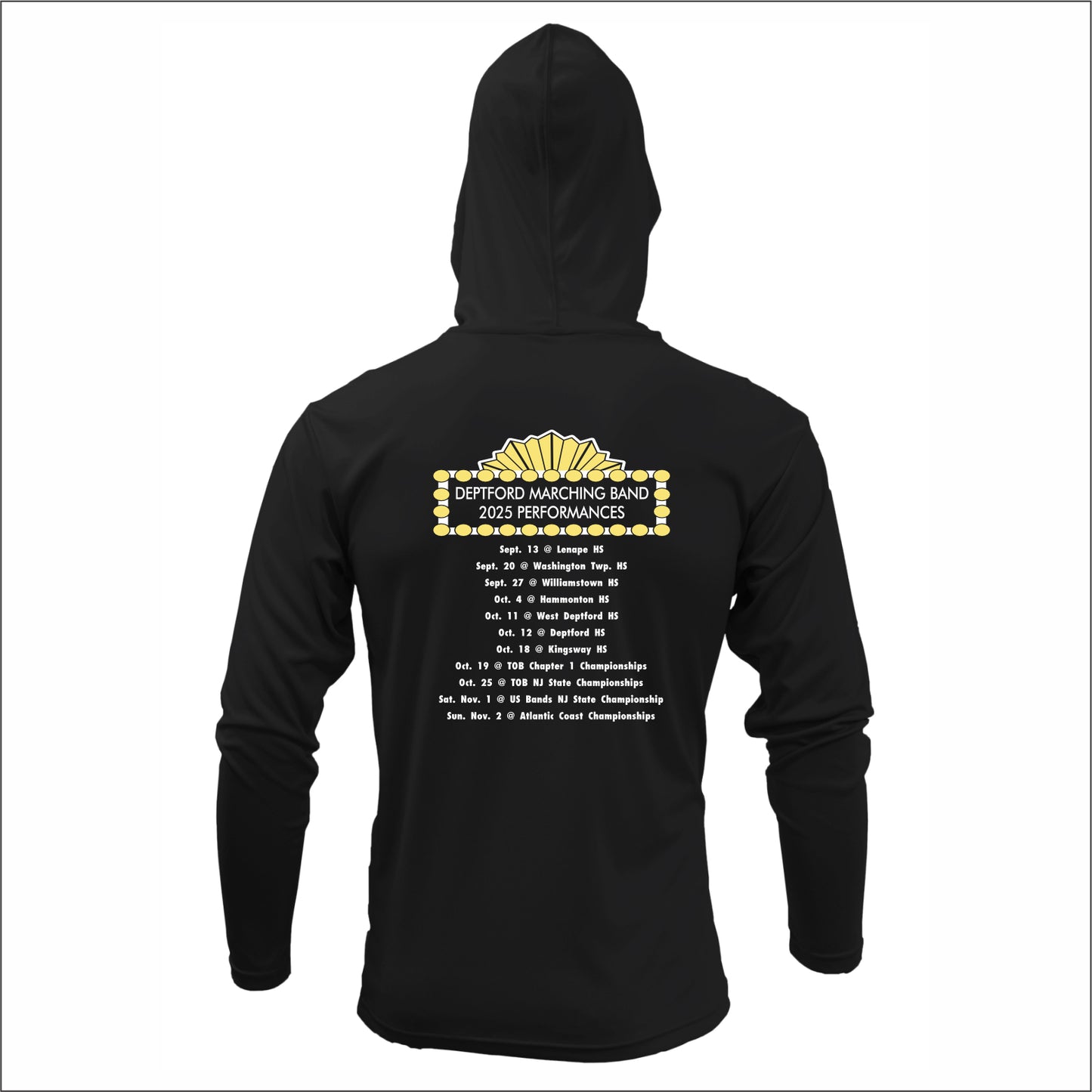 Deptford Band SHOW Performance Hooded Long Sleeve T