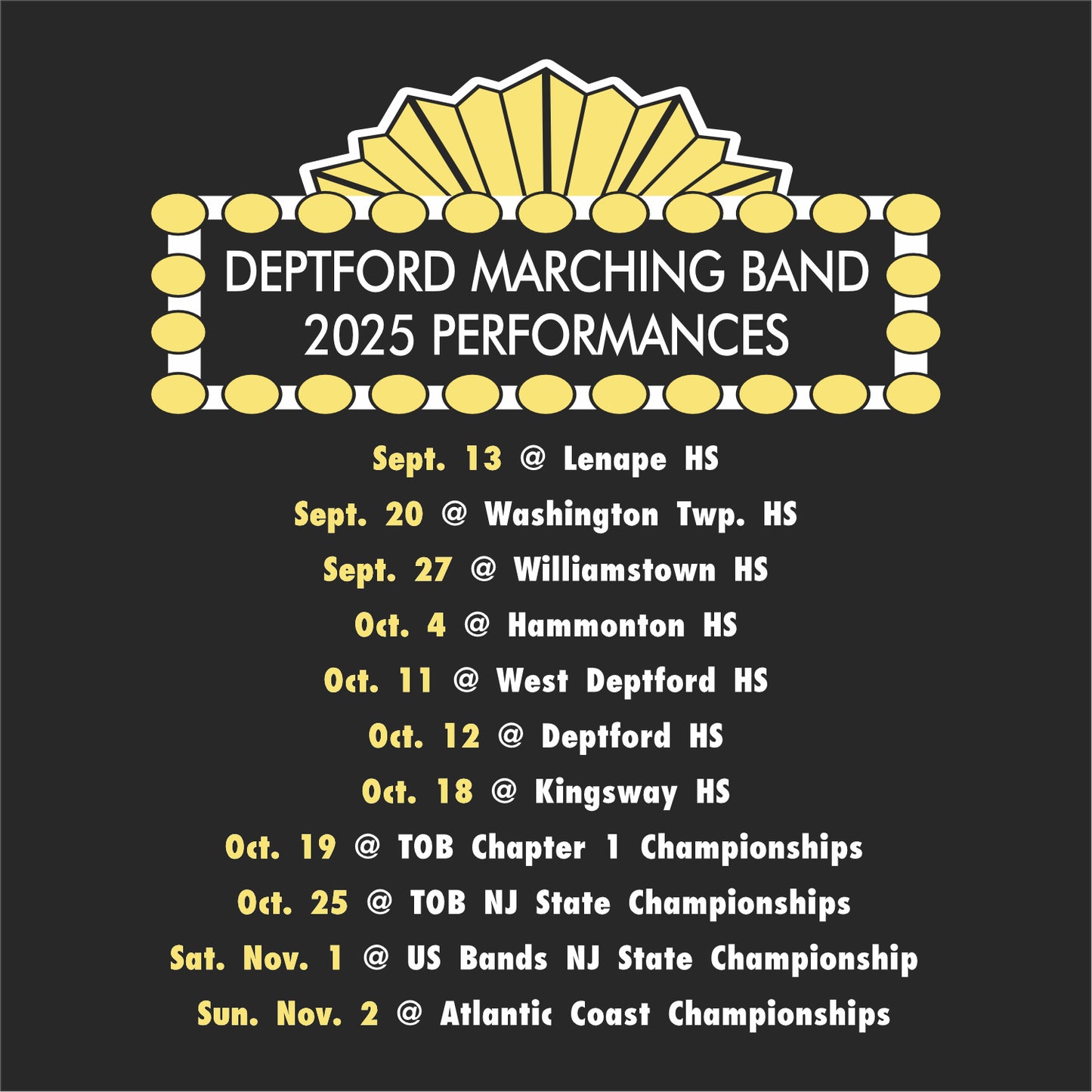 Deptford Band SHOW Performance Hooded Long Sleeve T