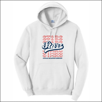 Douglas MacArthur Elem Hooded Sweatshirt - Des. B