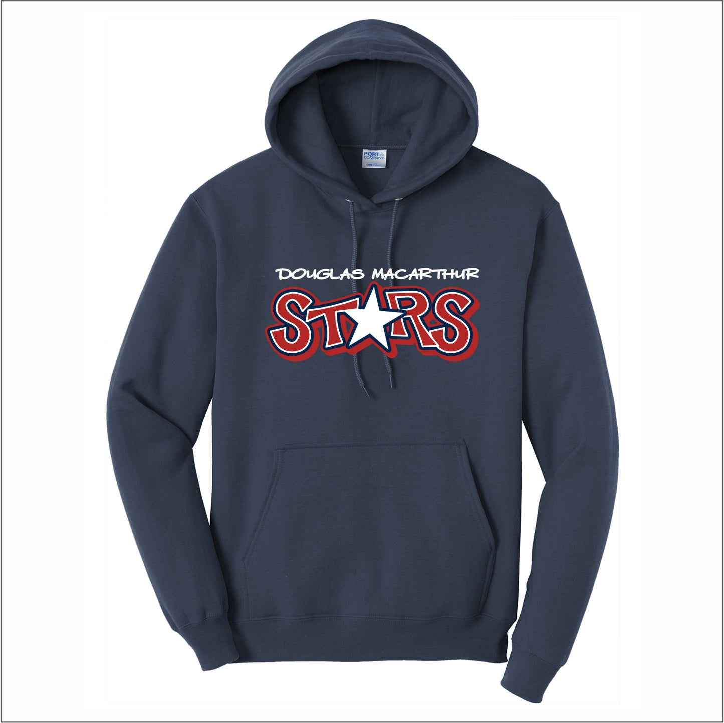 Douglas MacArthur Elem Hooded Sweatshirt - Des. D