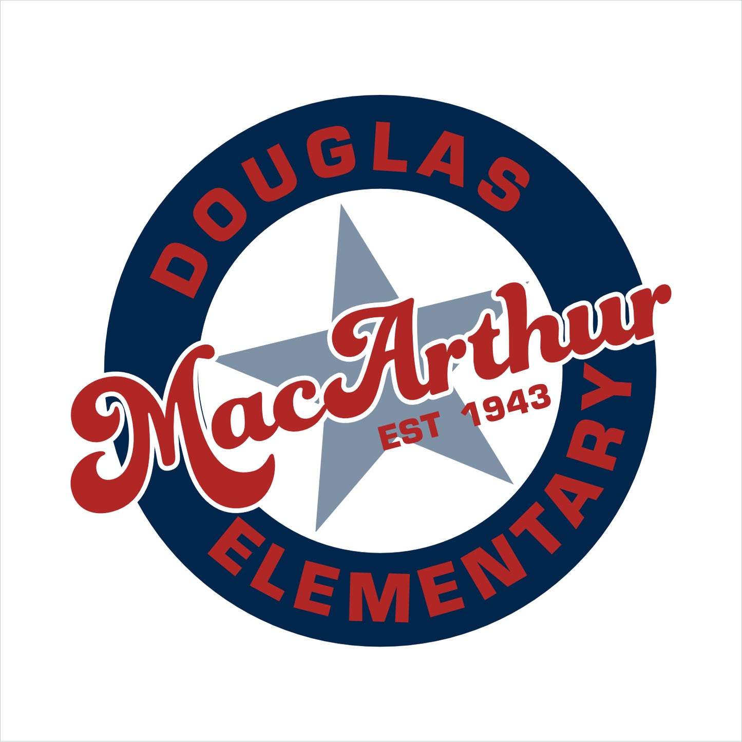 Douglas MacArthur Elem Crewneck Sweatshirt - Des. C