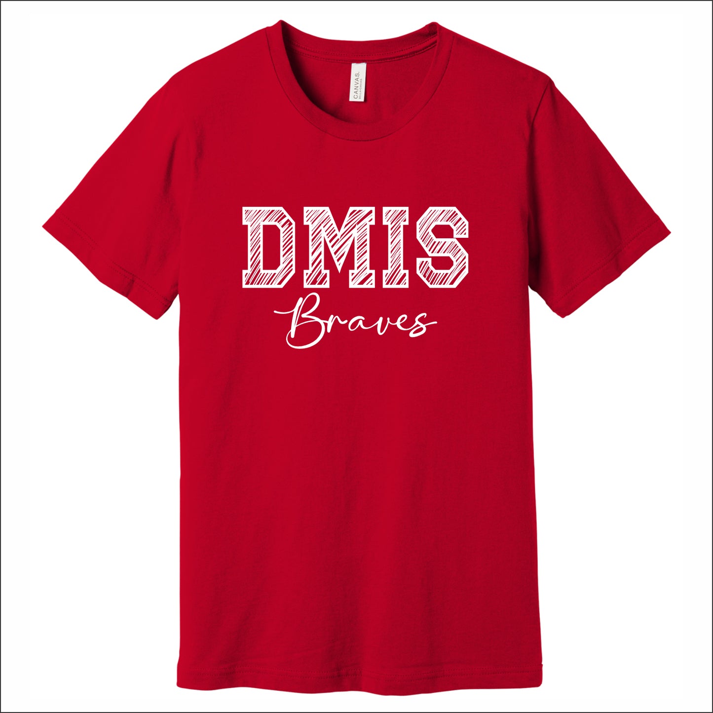 DMIS Spiritwear Soft Jersey Short Sleeve T-shirt - Design B