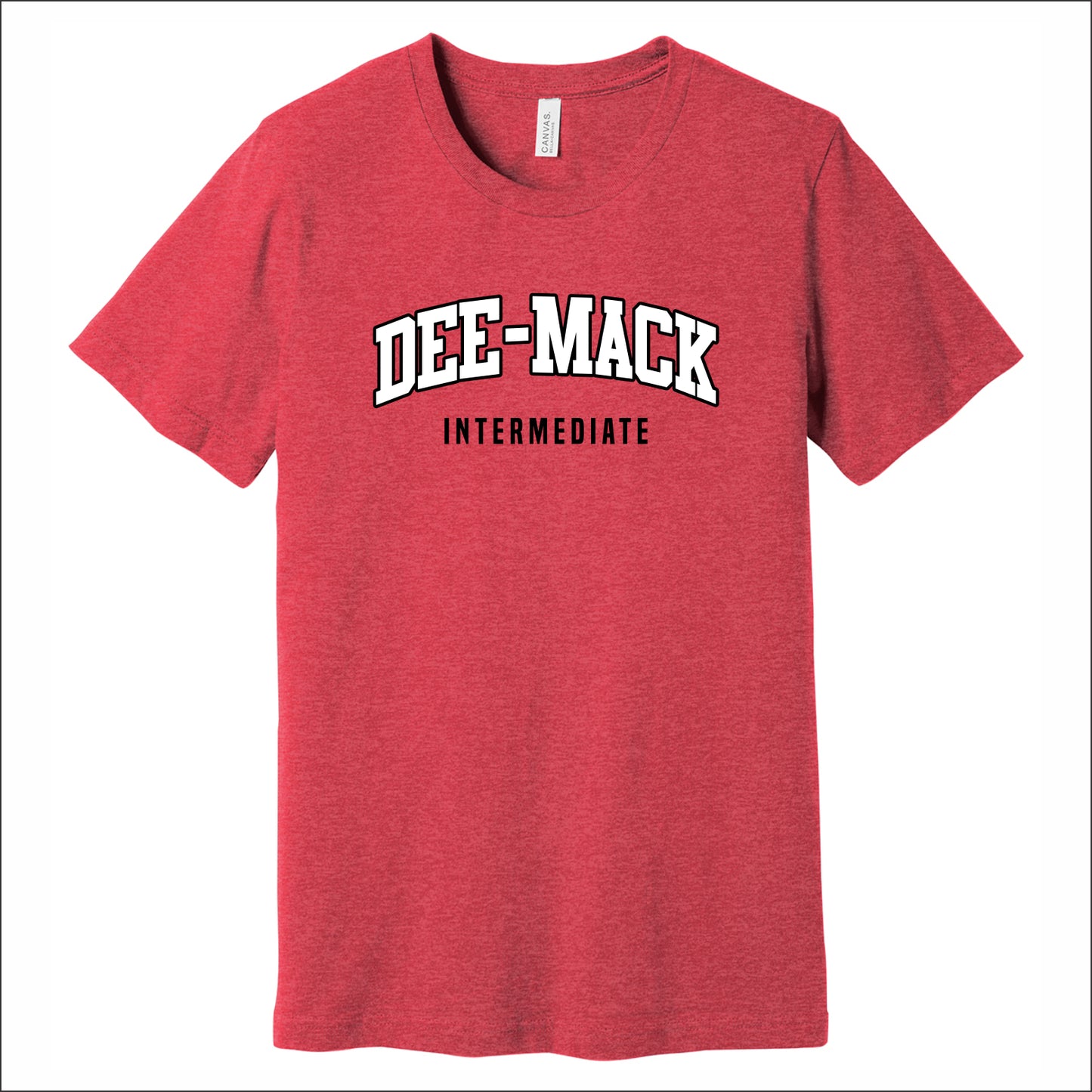 DMIS Spiritwear Heathered Soft Jersey Short Sleeve T-shirt - Design A
