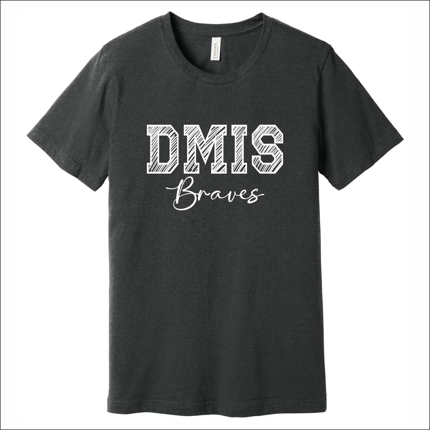 DMIS Spiritwear Heathered Soft Jersey Short Sleeve T-shirt - Design B