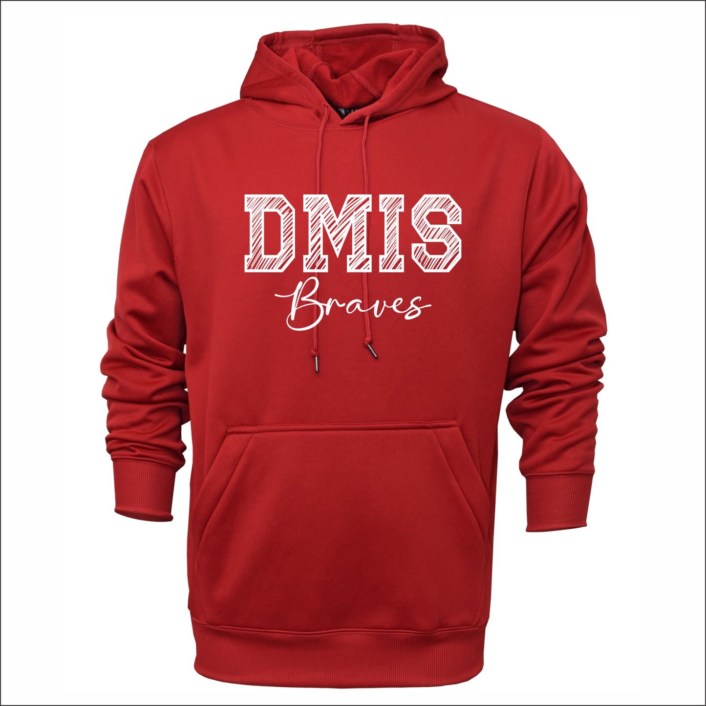 DMIS Spiritwear Performance Hooded Sweatshirt - Design B