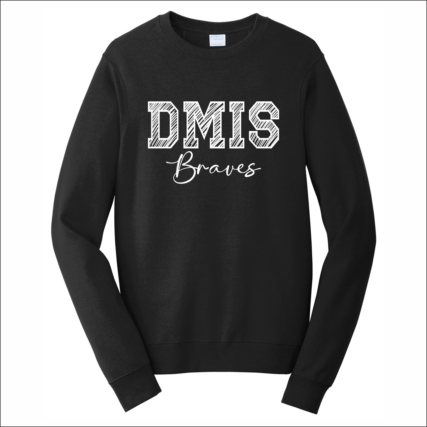 DMIS Spiritwear Fan Favorite Crewneck Sweatshirt - Design B