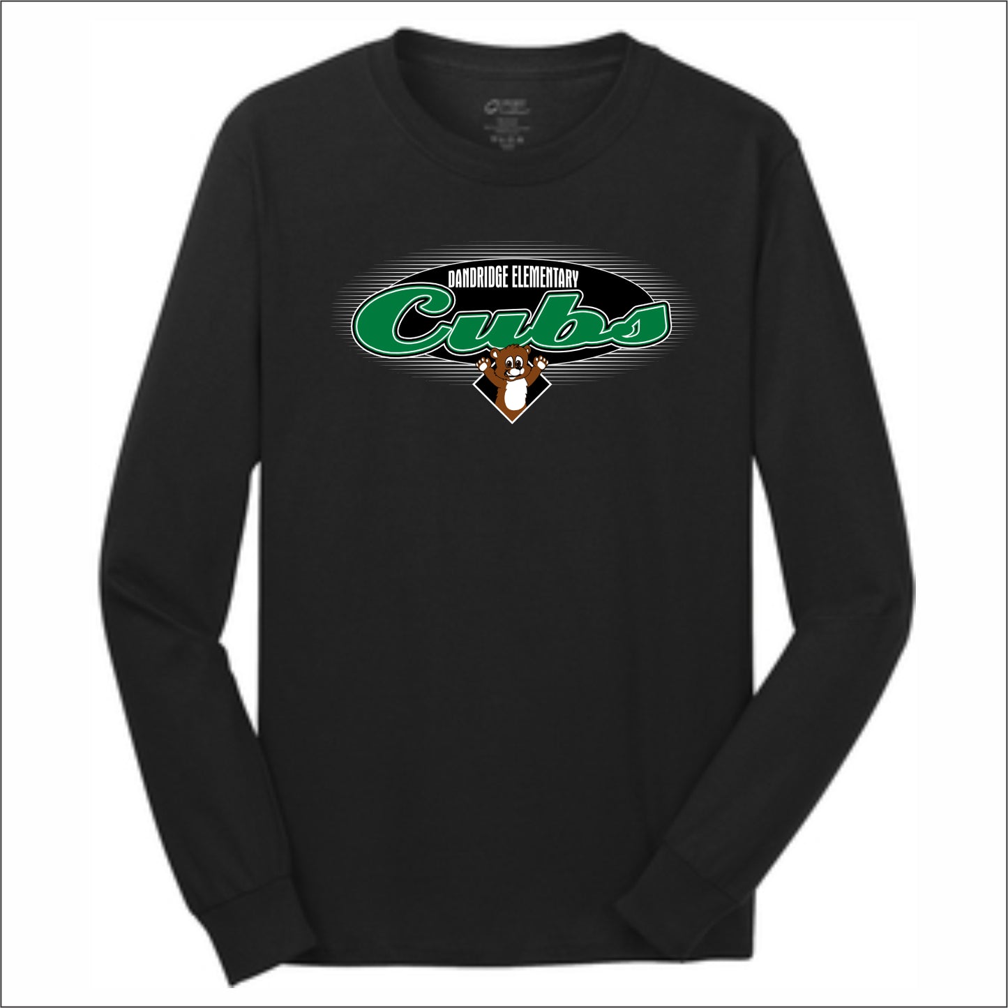 Dandridge Elementary Long Sleeve T-shirt - Des. B