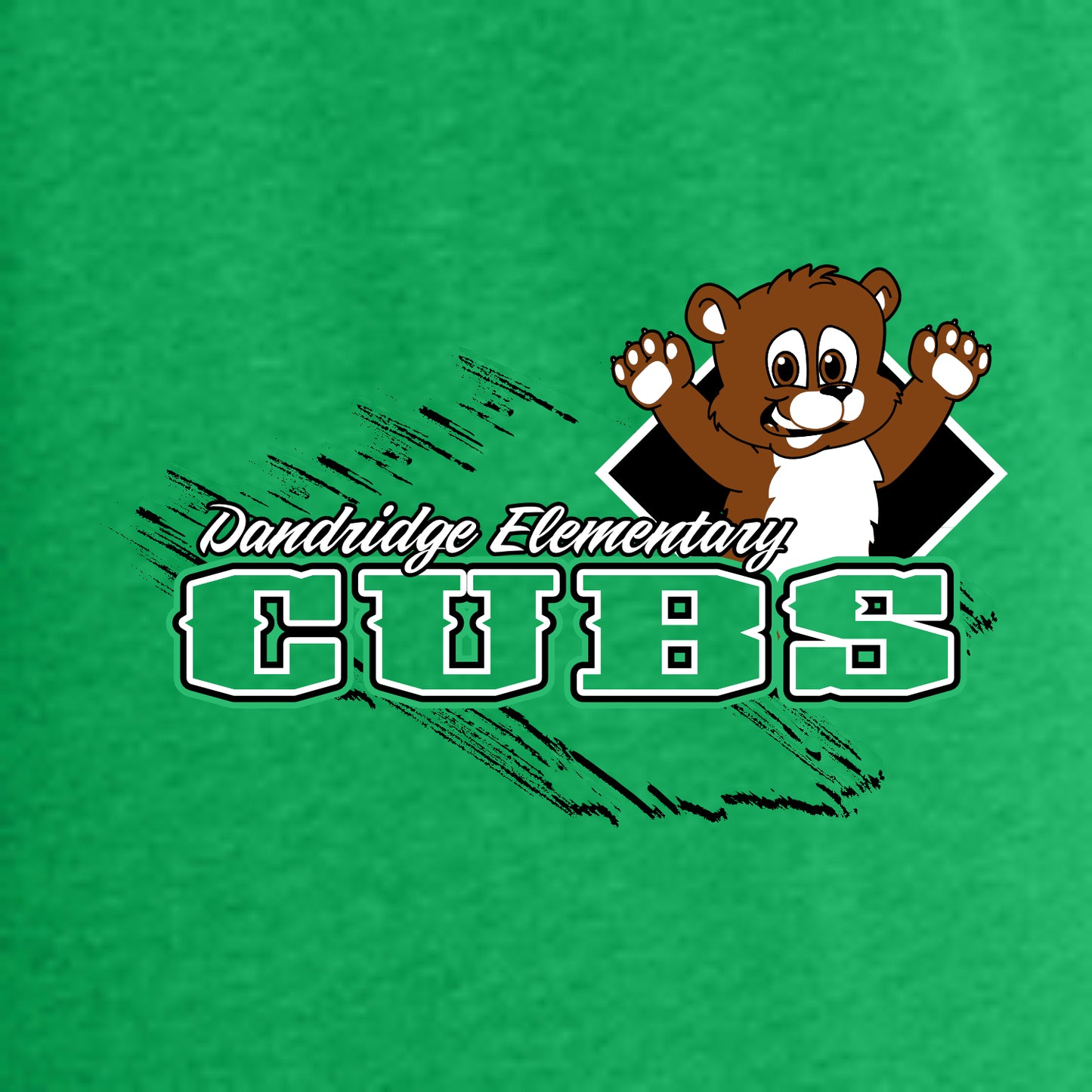 Dandridge Elementary Allmade Tri-Blend T-shirt - Des. A